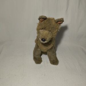 Adorable Plush Brown Fox Toy